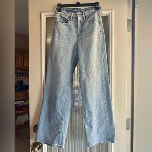Old Navy Extra High-waisted wide leg jeans